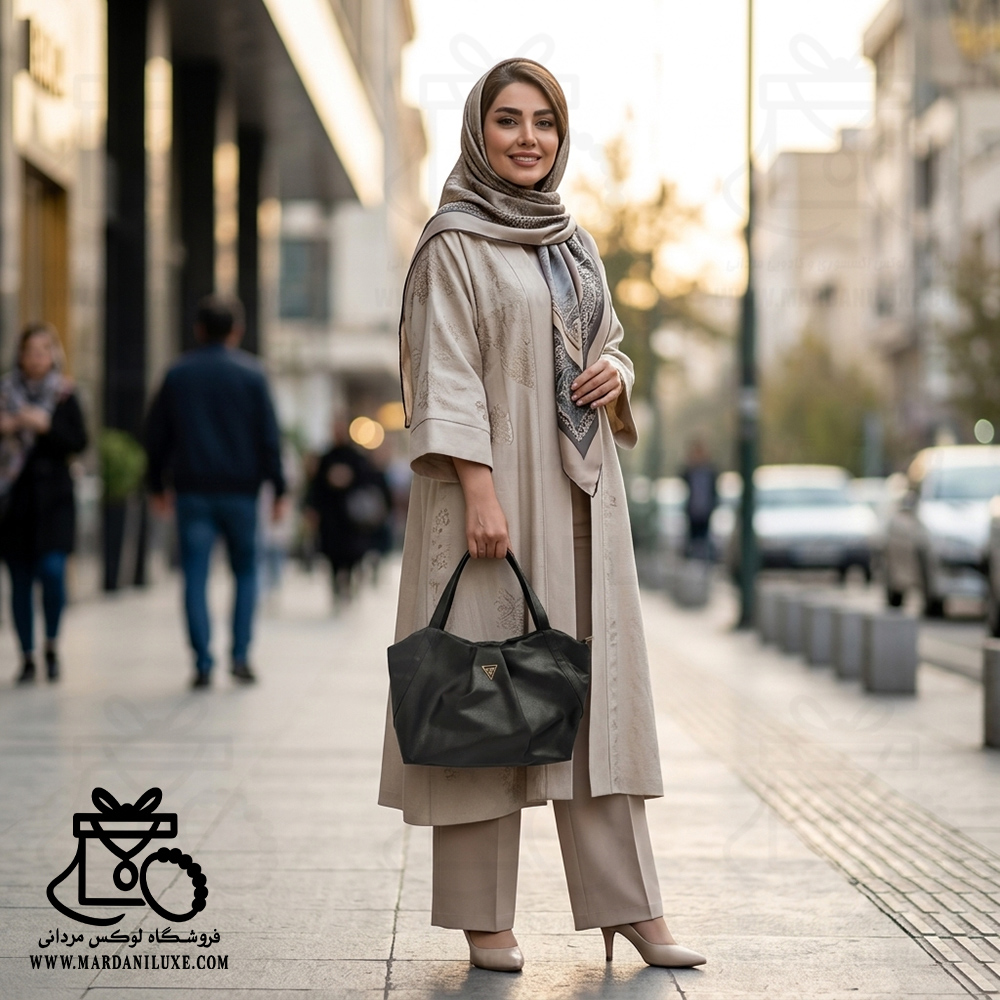 کیف بزرگ زنانه چرمی